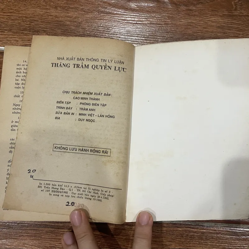 Thăng trầm quyền lực - Alvin Toffle  (6) 930894