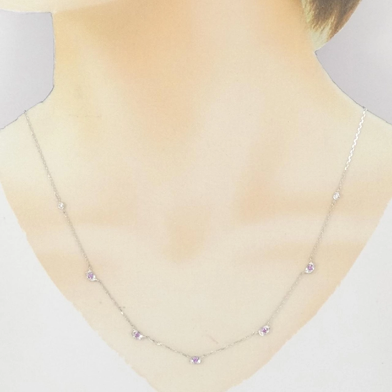 Dây chuyền Sapphire PT850 0.20CT - Hàng hiệu Chính hãng 857279