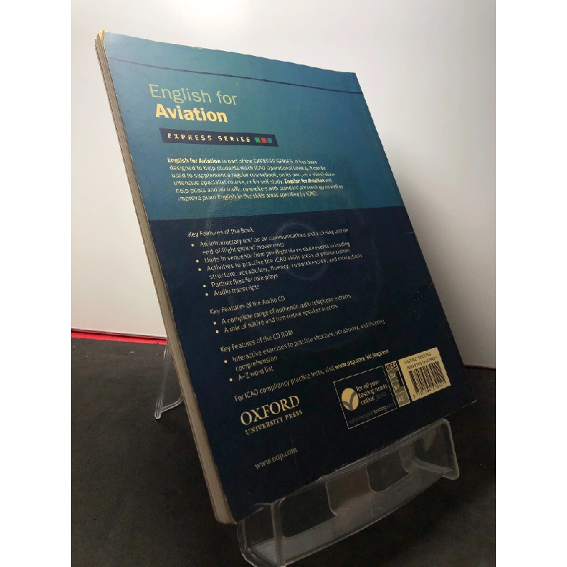 English for aviation for pilots and air traffic controllers mới 80% bẩn nhẹ kèm CD Sue Ellis và Terence Gerighty HPB2808 HỌC NGOẠI NGỮ 251303