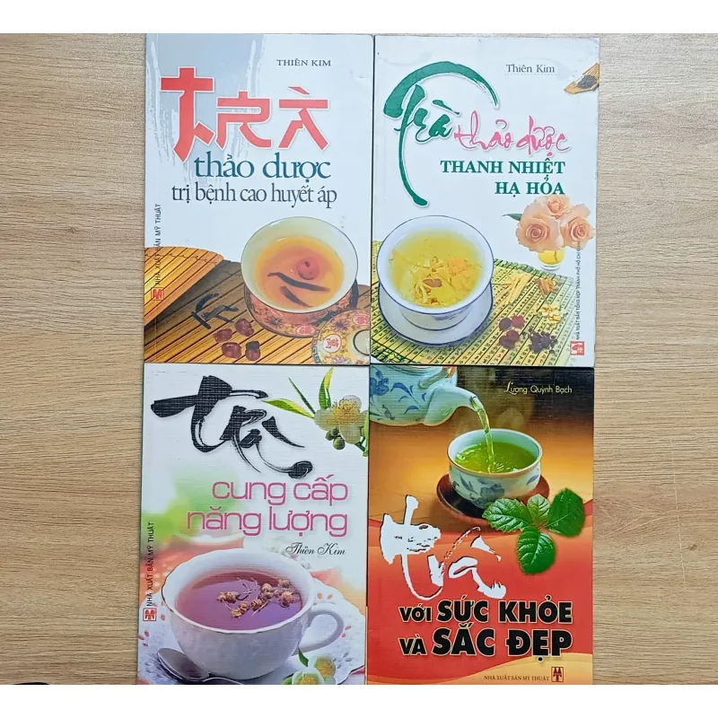 4 quyển sách về trà 1029898