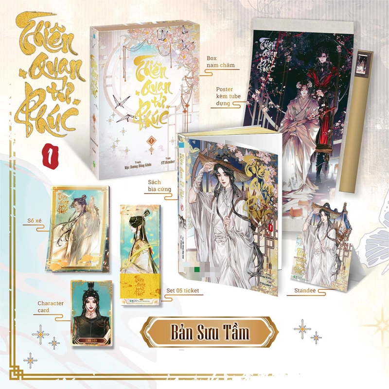 [Đam Mỹ_Boylove] Truyện tranh Thiên Quan Tứ Phúc bản manhua - Tập 1 (Bản sưu tầm) 539550