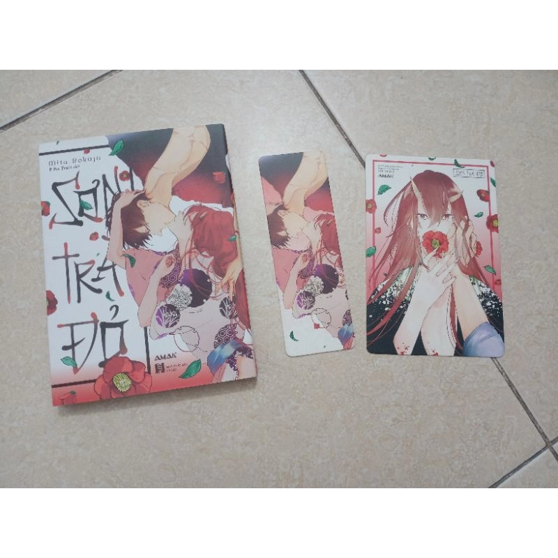 Sơn trà đỏ kèm bookmark và postcard 505984