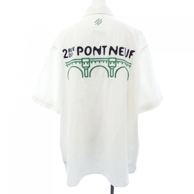 Áo sơ mi cotton ngắn tay mở cổ LOUIS VUITTON HQS85WIKE - Hàng hiệu Authentic 885691