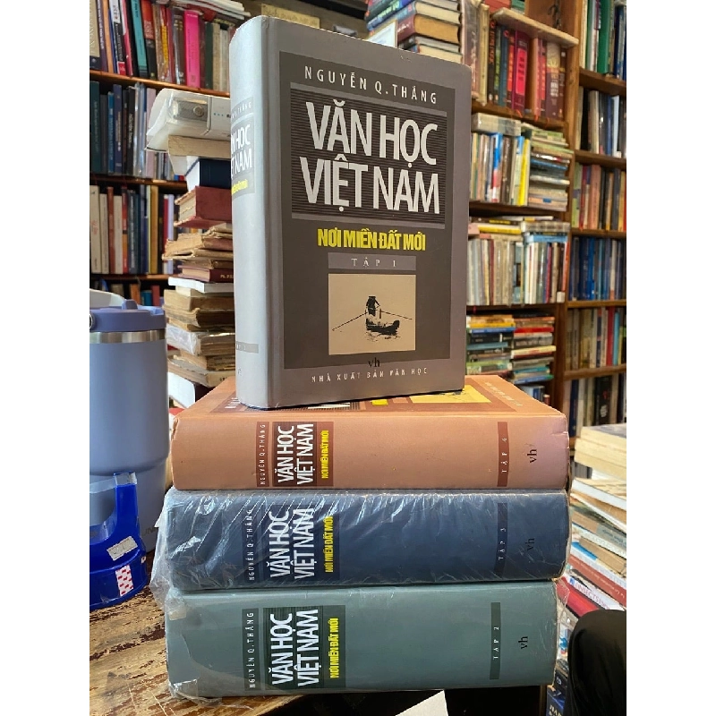 Văn học Việt Nam nơi miền đất mới - Nguyễn Q. Thắng, bộ 4 tập 788292
