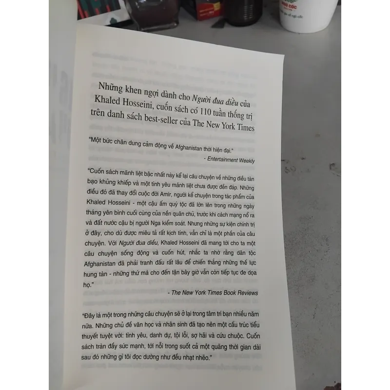 Người đua diều của Khaled Hosseini  1054848
