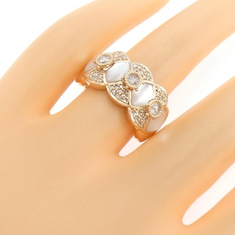 Nhẫn Mẹ Ngọc Trai K18PG - Hàng hiệu Authentic 849994