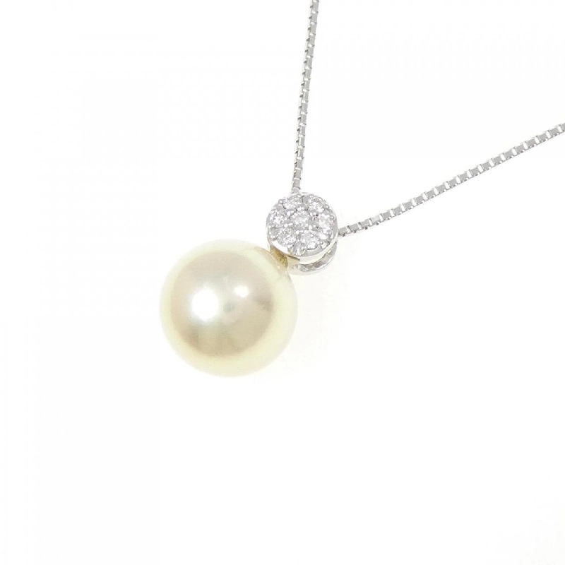 K18WG Chuỗi ngọc trai Akoya 9.3mm - Hàng hiệu Chính hãng 860854