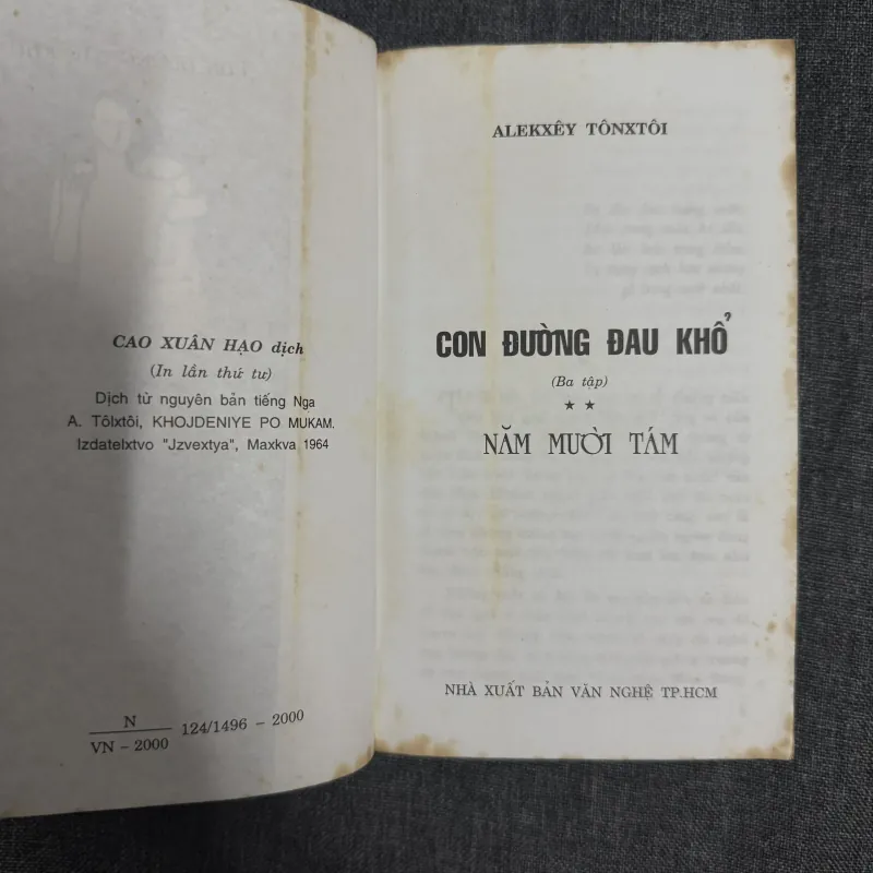 Sách Con đường đau khổ - Aleksey Tolstoy 748306