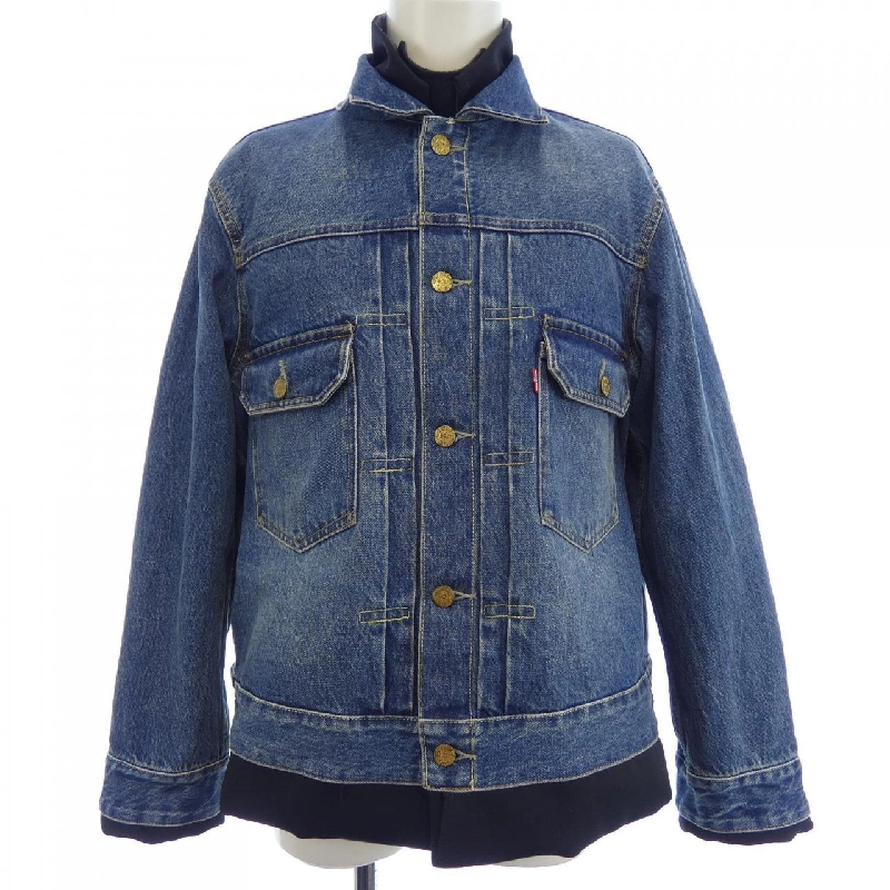 SACAI 25-03706M LEVI'S Áo khoác denim - Hàng hiệu Authentic 889877