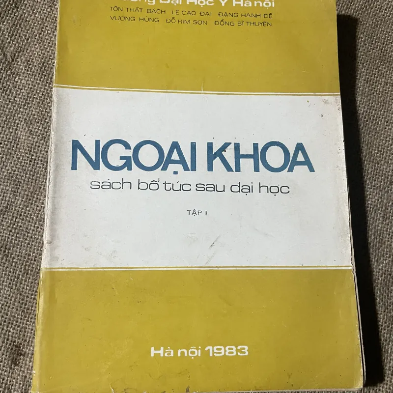 NGOẠI KHOA - 300 trang, khổ lớn  750215