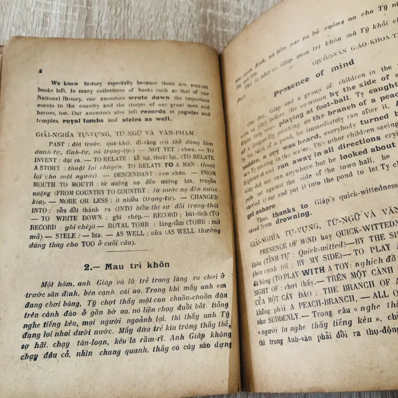 BÀI DỊCH VIỆT – ANH / ANH – VIỆT 971839