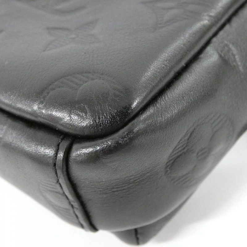 Túi đeo vai Louis Vuitton Monogram Shadow Double Phone Pouch M81323 612917