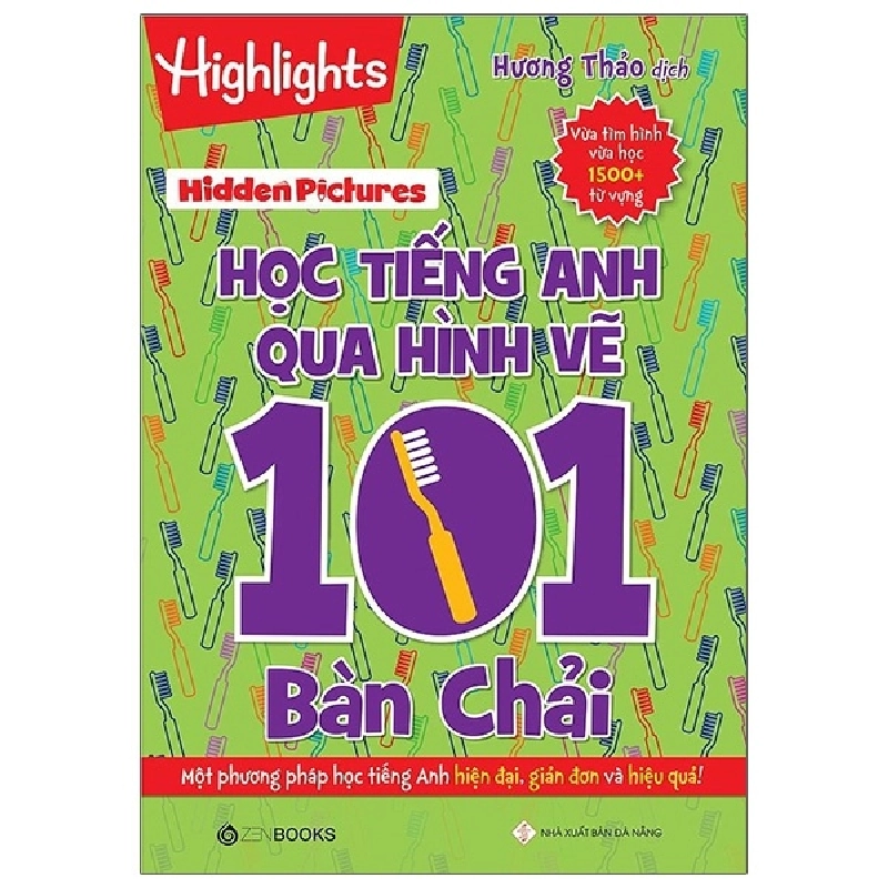 Hidden Pictures – Học tiếng Anh qua hình vẽ 101 bàn chải - Hương Thảo dịch (2021) New 100% HCM.PO Oreka-Blogmeo 31920