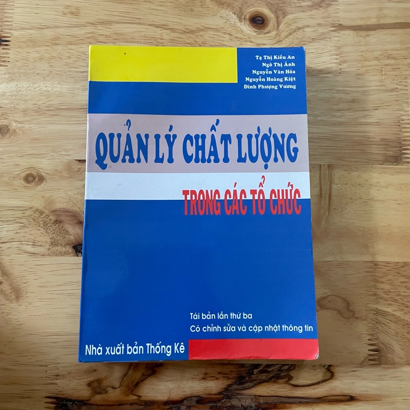 II Tựa sách: Quản Lý Chất Lượng Trong Các Tổ Chức - 2004 469415