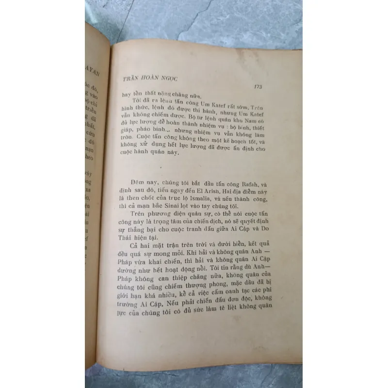 HỒI KÝ CỦA TƯỚNG ĐỘC NHÃN DO THÁI - TRẦN HOÀN NGỌC 748900