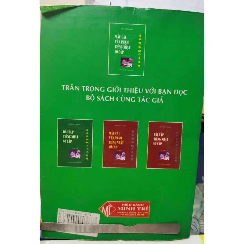 [Tiếng Nhật cơ bản] Mẫu câu văn phạm tiếng Nhật sơ cấp tập 2 - Trần Việt Thanh  1008553