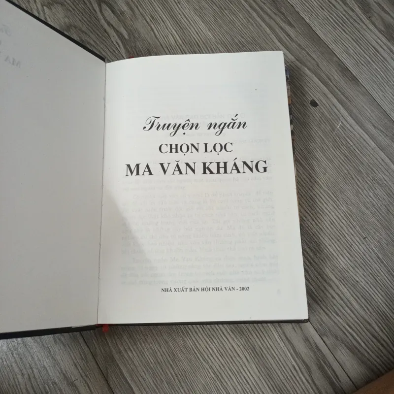 Truyện Ngắn Chọn Lọc Ma Văn Kháng 977333