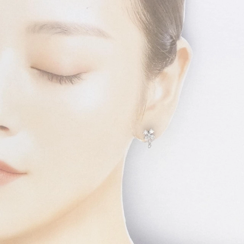 PT900 Bông tai Kim cương Hoa 0.66CT - Hàng hiệu Chính hãng 876648