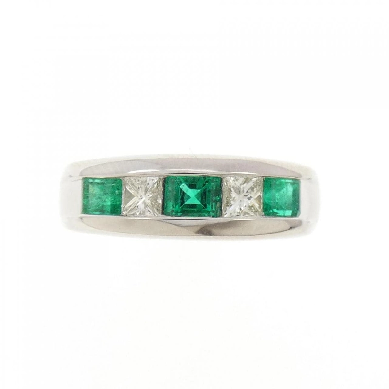 Nhẫn Emerald PT900 0.72CT - Hàng hiệu Chính hãng 848273