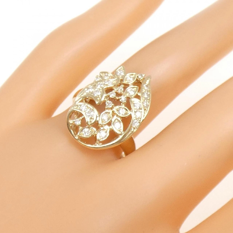 Nhẫn kim cương K18YG 0.39CT - Hàng hiệu Authentic 852450