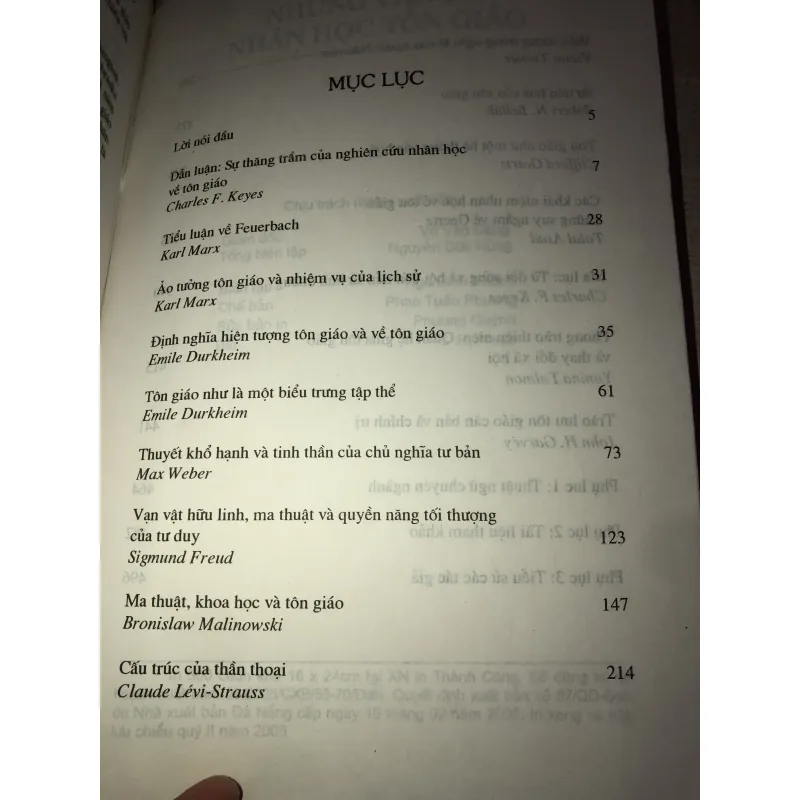 Những vấn đề nhân học tôn giáo 996382