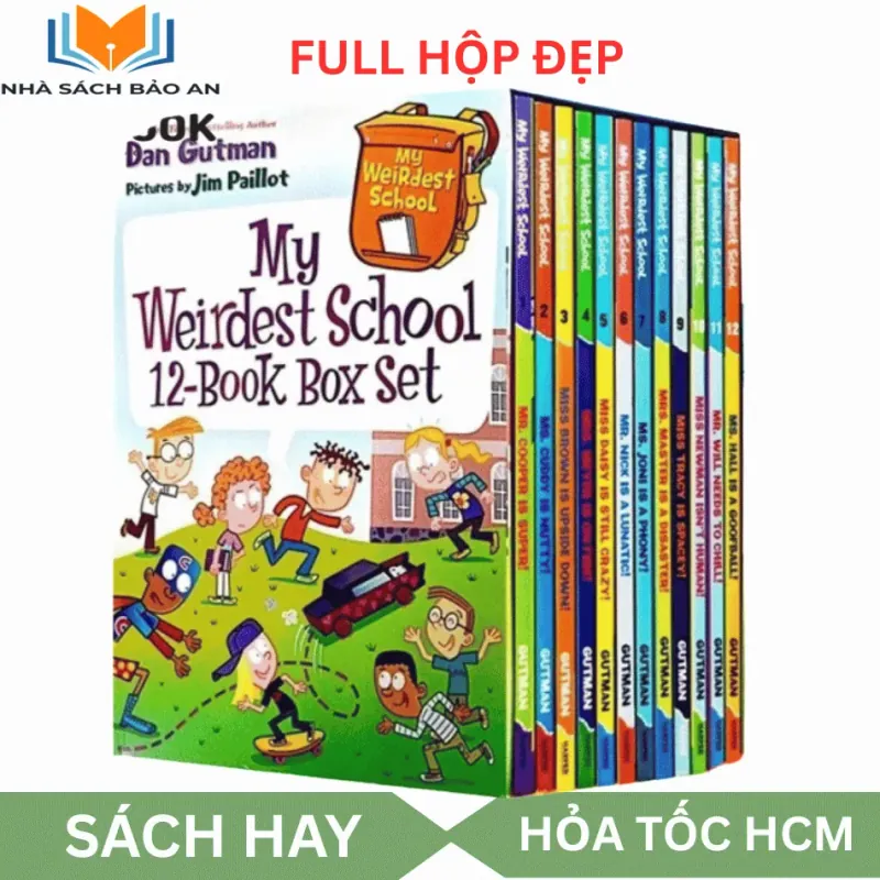 Sách - 𝐌𝐘 𝐖𝐄𝐈𝐑𝐃 𝐒𝐂𝐇𝐎𝐎𝐋 phần 4 - 12 quyển, 780497