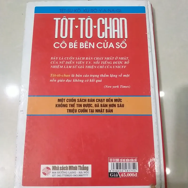 Sách Cũ - Tôt Tô Chan Cô Bé Bên Cửa Sổ 1028749