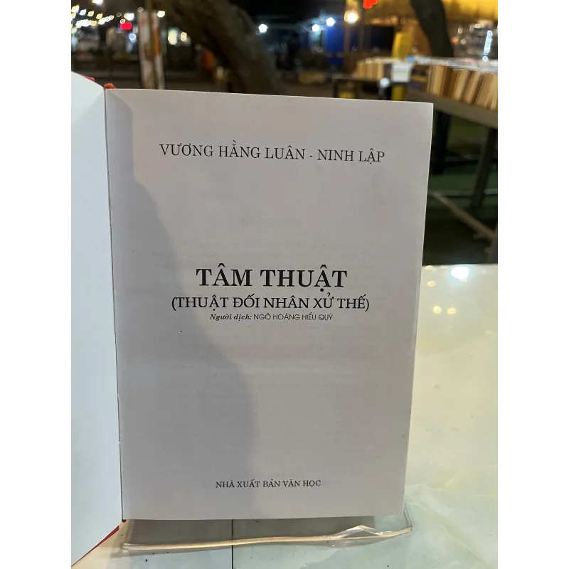 TÂM THUẬT - NGÔ HOÀNG HIỂU QUÝ 776726