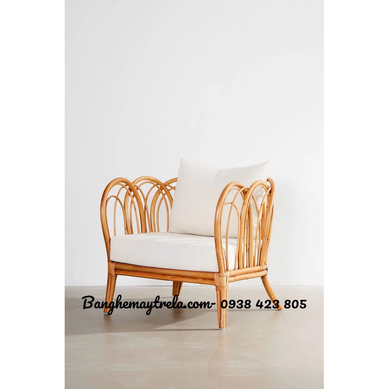 Ghế đơn mây armchair 499648