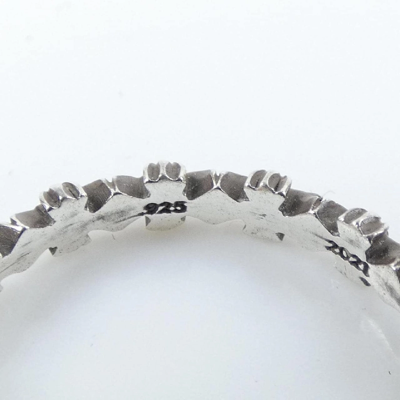 Nhẫn CHROME HEARTS TINY E CH PLS BAND 207192003SLV - Hàng hiệu Chính hãng 901146