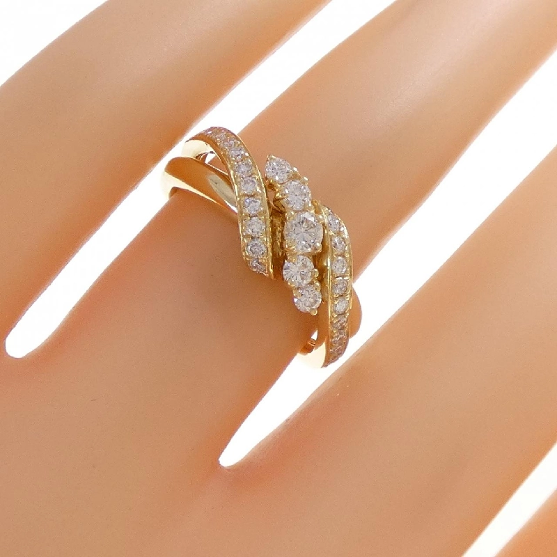 Nhẫn kim cương K18YG 0.54CT - Hàng hiệu Authentic 852562