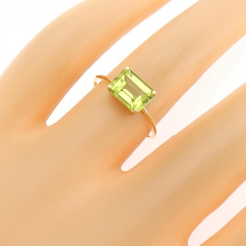 Nhẫn Peridot K18YG - Hàng hiệu Authentic 854304