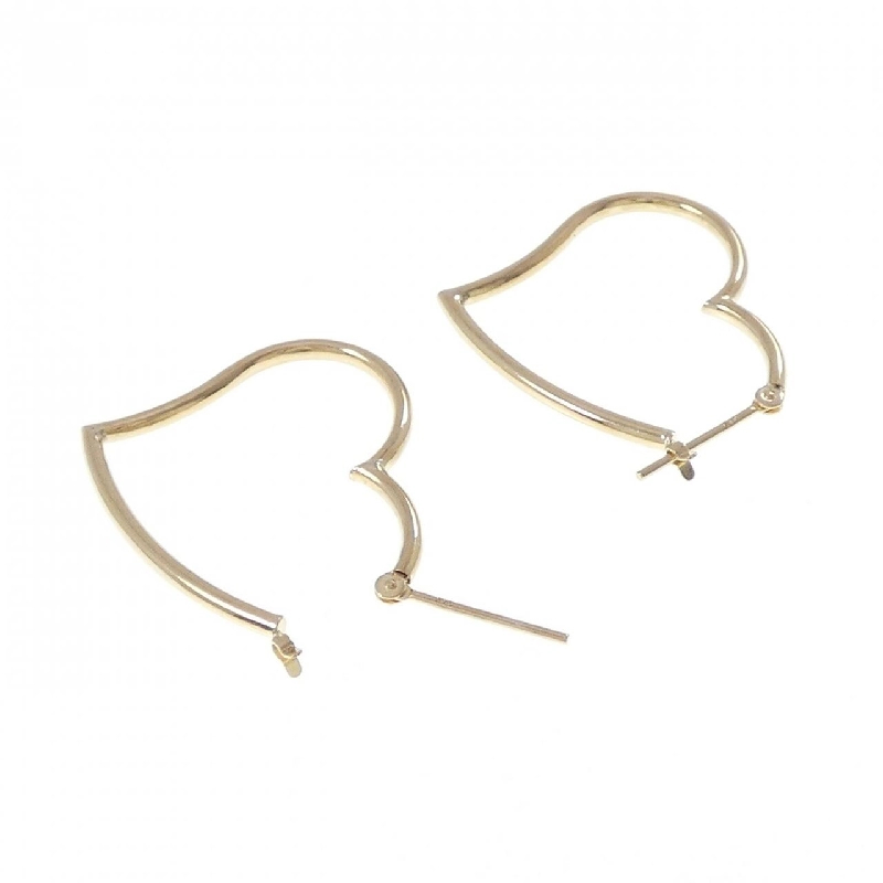 K18YG Bông tai hình trái tim - Hàng hiệu Chính hãng 865471