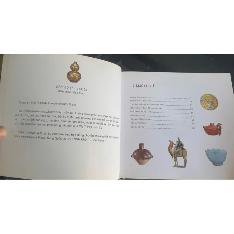 Sách Gốm sứ Trung Quốc - Mao Mao 697370