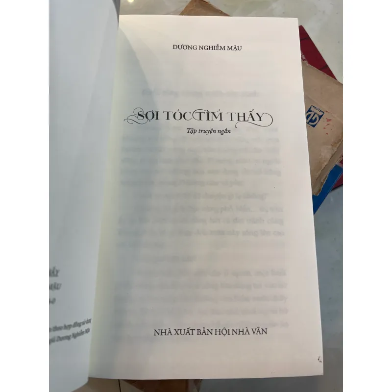 TAO ĐÀN: SỢI TÓC TÌM THẤY - DƯƠNG NHIỄM MẬU  1009451