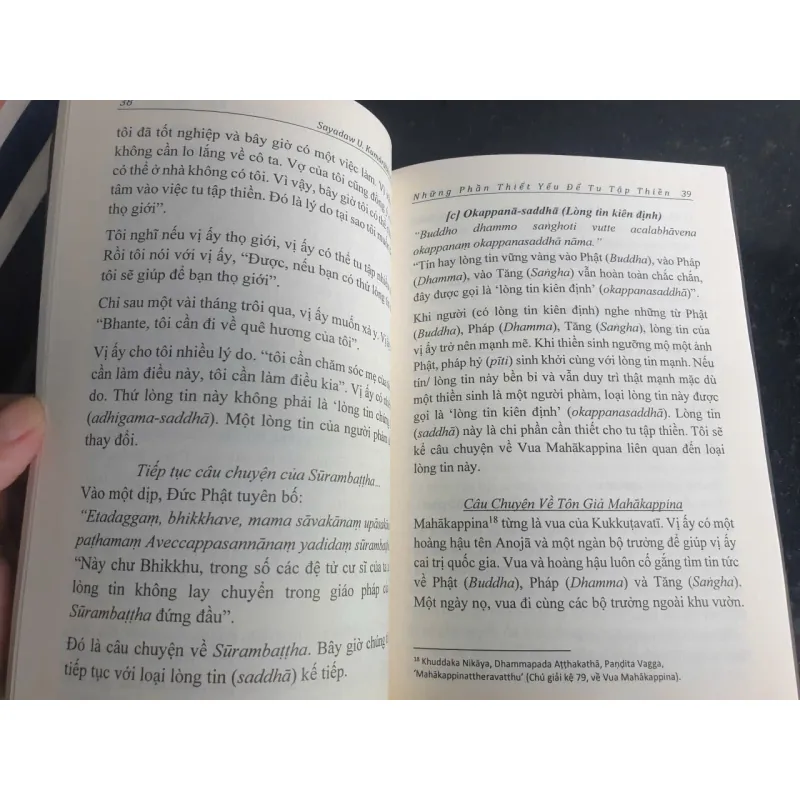 Những Phần Thiết Yếu Để Tu Tập Thiền của Padma-yāniga Sutta 696872