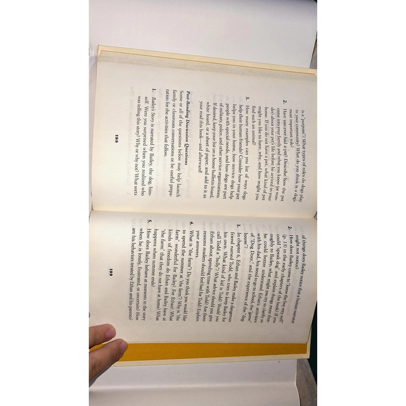 Sách chapters về cún - Bailey's story ( A dog's purpose novel) 470544
