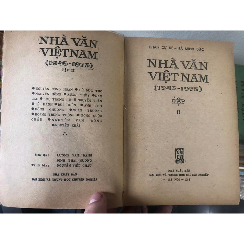 Nhà văn Việt Nam 1945 - 1975 Phan Cự Đệ, Hà Minh ĐỨC 185874