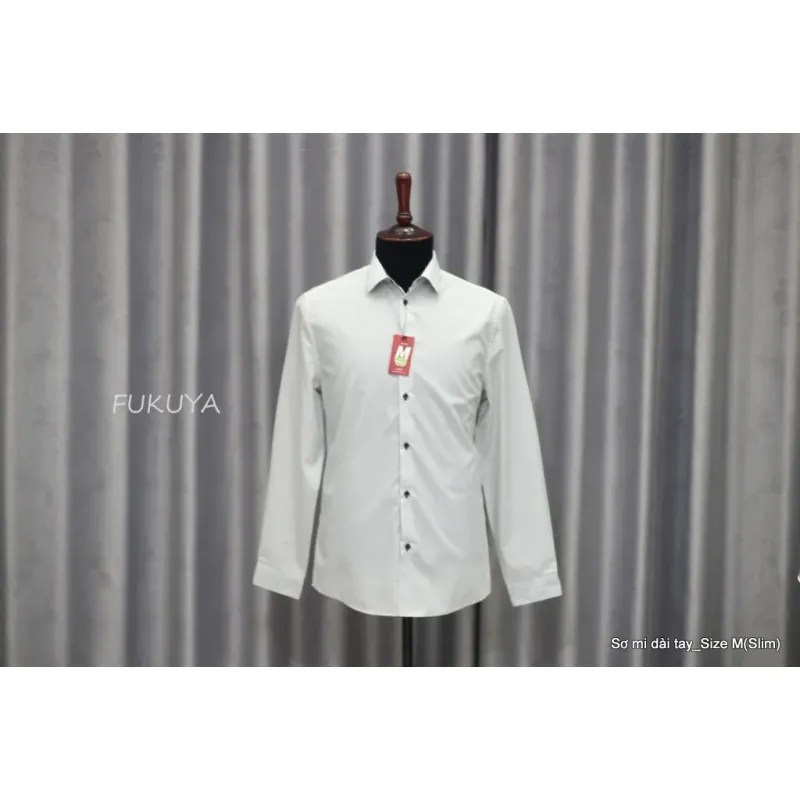 Chính hãng sơ mi H&M size M slim 571249