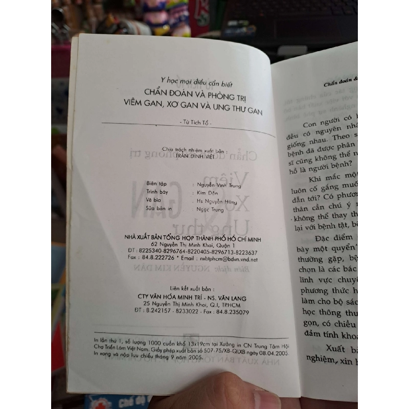 Chẩn đoán và phòng trị viêm gan - xơ gan và ung thư gan - Từ Tích Tổ KHOA HỌC ĐỜI SỐNG HCM.TN1008 919882