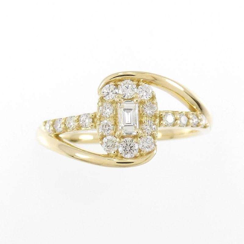 【Sản phẩm mới】Nhẫn kim cương K18YG 0.30CT 673338