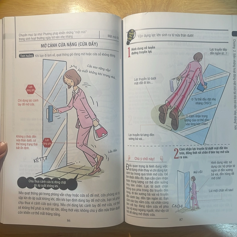 Vận động đúng cách cơ thể không mệt mỏi - Akemi Kinomura 495583