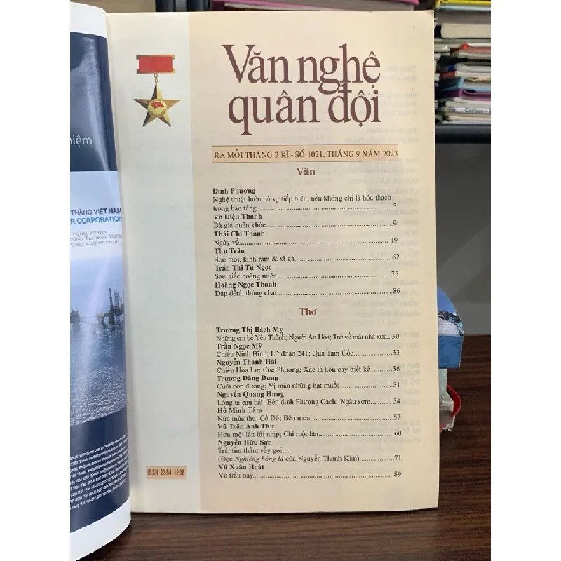 Văn nghệ Quân đội (Tạp chí số 922 – Tháng 8/2019) – Tổng cục Chính trị 592358