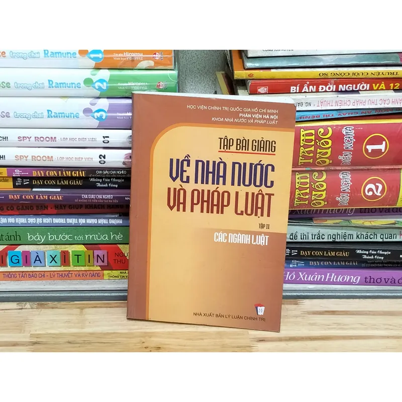 Tập bài giảng về nhà nước và pháp luật các ngành luật 594299