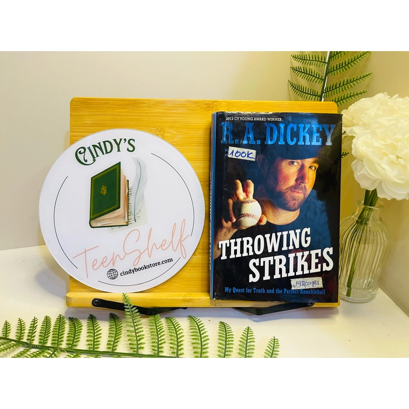 [Sách 2hand từ US] Like new 90% - Throwing Strikes – R.A. Dickey 475245