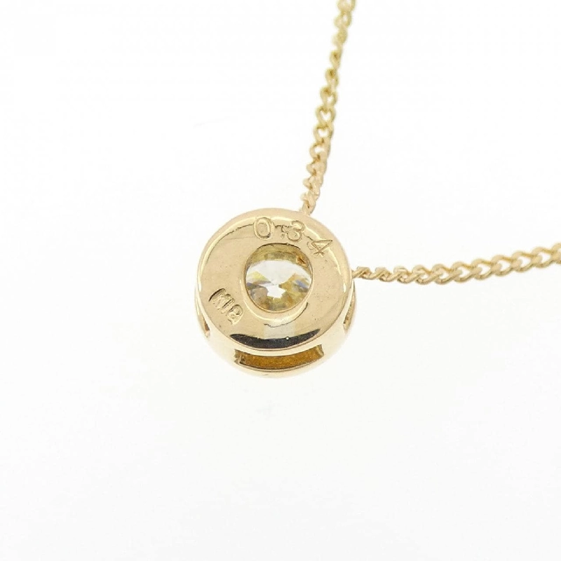 K18YG Dây chuyền kim cương 0.34CT - Hàng hiệu Chính hãng 859629