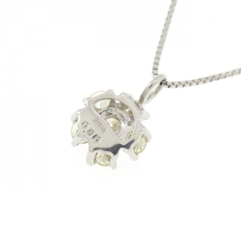 Dây chuyền kim cương hoa PT900/PT850 0.30CT - Hàng hiệu Chính hãng 861885