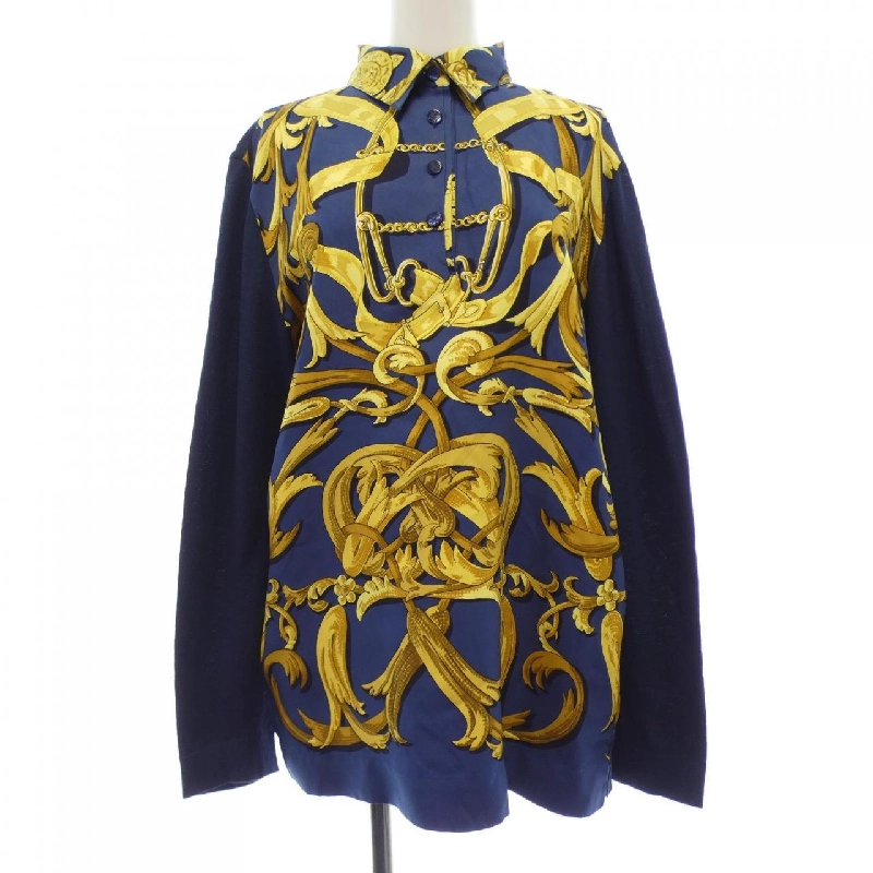 【Mã giảm giá】【Cổ điển】HERMES Áo 640370