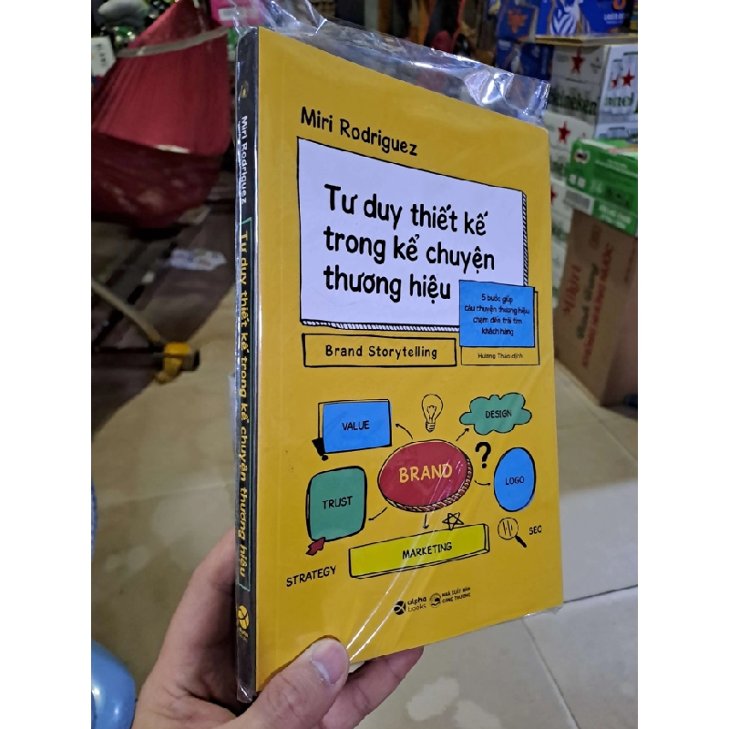 Tư duy thiết kế trong kể chuyện thương hiệu mới 100% Miri Rodriguez MARKETING KINH DOANH HCM2908 545363
