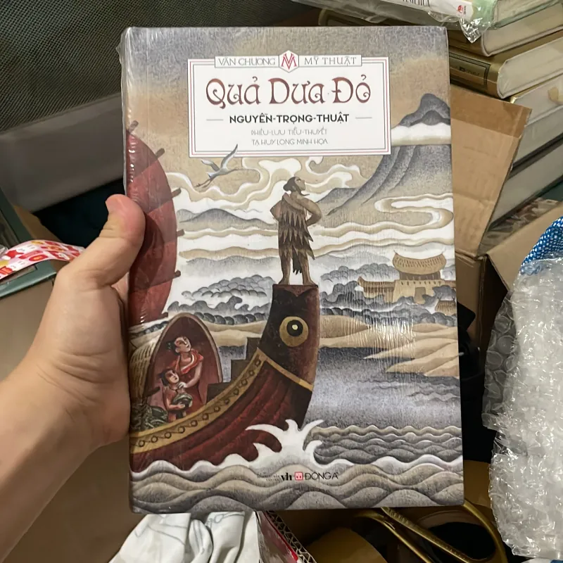 (đông A) - Quả dưa đỏ - Nguyễn Trọng Thuật ( bìa cứng) ( Phiêu lưu tiểu thuyết) 1007105